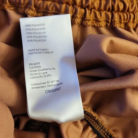 NWT Free People Ride Along Ruched Crop Tank in Cowgirl XL (Extra Large) - Picture 3 of 6